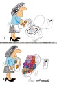 Cartoon: Toilet Flowers (small) by EASTERBY tagged toilets,clening,powder