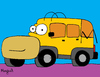 Cartoon: Hommer (small) by Munguia tagged hummer,homer,simpson,car,automovil,munguia,calcamunguia,parody,tv,costa,rica