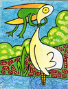 Cartoon: Never Give UP - cover (small) by Munguia tagged give,up,frog,animals