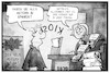 Cartoon: Asterix in Spanien (small) by Kostas Koufogiorgos tagged karikatur,koufogiorgos,illustration,cartoon,asterix,spanien,katalonien,comic,uderzo,kult,teilung,abspaltung,kiosk,kunde,verkauf,sammeln