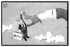 Cartoon: Bankenkrise Italien (small) by Kostas Koufogiorgos tagged karikatur,koufogiorgos,illustration,cartoon,bank,krise,italien,abgrund,monte,paschi,siena,traditionshaus,wirtschaft,absturz,landkarte,stiefel