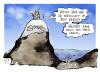 Cartoon: Berge oder See? (small) by Kostas Koufogiorgos tagged wirtschaft,prognose,wirtschaftsweise,rezession,arbeitslosigkeit,2008,2009,meer,see,finanzkrise,wirtschaftskrise,bankenkrise,kostas,koufogiorgos