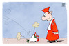 Cartoon: Blumen für das BVerfG-Urteil (small) by Kostas Koufogiorgos tagged karikatur,koufogiorgos,illustration,bverfg,verfassungsrichter,blumen,thüringen,urteil,justiz