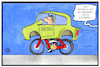 Cartoon: Diesel-Umrüstung (small) by Kostas Koufogiorgos tagged karikatur,koufogiorgos,illustration,cartoon,hendricks,diesel,fahrrad,update,dieselgate,umrüstung