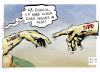 Cartoon: Erweckung der Linken (small) by Kostas Koufogiorgos tagged hessen,spd,linke,andrea,ypsilanti,ministerpräsidentin,wahl,kostas,koufogiorgos