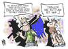 Cartoon: Europas Rettung (small) by Kostas Koufogiorgos tagged europa,rettung,monarchie,belgien,niederlande,england,krise,könig,prinz,karikatur,koufogiorgos
