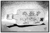 Cartoon: Glyphosat (small) by Kostas Koufogiorgos tagged karikatur,koufogiorgos,illustration,cartoon,glyphosat,eu,flasche,gift,umwelt,pflanzenschutzmittel,gefangen,eingeschlossen