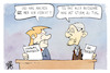 Cartoon: Höcke vor Gericht (small) by Kostas Koufogiorgos tagged karikatur,koufogiorgos,sa,stormy,daniels,trump,höcke,gericht,justiz