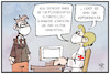 Cartoon: Impfdrängler (small) by Kostas Koufogiorgos tagged karikatur,koufogiorgos,illustration,cartoon,impfdrängler,arzt,patient,corona,pandemie,impfung,betrug,priorisierung