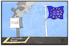 Cartoon: Klimaneutrale EU (small) by Kostas Koufogiorgos tagged karikatur,koufogiorgos,illustration,cartoon,eu,europa,polen,klima,neutal,klimaschutz,klimaziel,raucherzone,umweltschutz