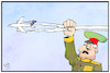Cartoon: Lukaschenko (small) by Kostas Koufogiorgos tagged karikatur,koufogiorgos,illustration,cartoon,lukaschenko,minsk,flugzeug,ryanair,zwischenlandung,belarus