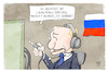Cartoon: Lukaschenko (small) by Kostas Koufogiorgos tagged karikatur,koufogiorgos,illustration,cartoon,lukaschenko,putin,telefon,verbindung,aussenpolitik,bilateral