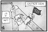 Cartoon: Schottische Dusche (small) by Kostas Koufogiorgos tagged karikatur,koufogiorgos,illustration,cartoon,schottland,referendum,yes,no,unabhängigkeit,dusche,wechselbad,abstimmung,wahl,politik,uk,grossbritannien