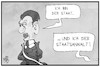 Cartoon: Sebastian Kurz (small) by Kostas Koufogiorgos tagged karikatur,koufogiorgos,illustration,cartoon,kurz,österreich,bundeskanzler,staatsanwalt,justiz,ermittlung