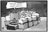 Cartoon: Sicherheitslage (small) by Kostas Koufogiorgos tagged karikatur,koufogiorgos,illustration,cartoon,terror,wohnzimmer,fernseher,medien,angst,panik,terrorismus,sicherheit