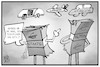 Cartoon: Staatshilfen (small) by Kostas Koufogiorgos tagged karikatur,koufogiorgos,illustration,cartoon,staatshilfe,geld,corona,krise,rettungsschirm,bahn,lufthansa,flugzeug,auto,autobauer,wirtschaft,industrie,verkehr
