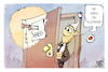 Cartoon: Telegram (small) by Kostas Koufogiorgos tagged karikatur,koufogiorgos,illustration,cartoon,telegram,messenger,hass,hetze,michel,nachricht