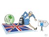 Cartoon: Brexitverhandlungen (small) by JotKa tagged brexit,brexitverhandlungen,london,brüssel,eu,großbritannien,nordirland,dup