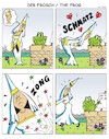Cartoon: Der Frosch - The Frog (small) by JotKa tagged märchen,prinz,prinzessin,frosch,frösche,liebe,erotik,enttäuschung