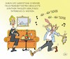 Cartoon: Günther tanzt (small) by JotKa tagged liebe,sex,erotik,dating,er,sie,mann,frau,sitten,und,gebräuche,rituale,fruchtbarkeitstanz,frust