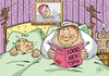 Cartoon: In der Falle - In the trap (small) by JotKa tagged liebe ehe beziehungen mann frau sex erotik männer frauen love erotic man woman