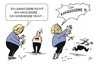 Cartoon: Kanzlerkanditatur 2017? (small) by JotKa tagged bundeskanzlerin,kanzlerschaft,kanzlerkandidat,kanzlerkandidaten,wahlen,bundestagswahlen,merkel,2017