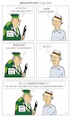 Cartoon: Sprachpolizei (small) by JotKa tagged sprache,umgangssprache,politikel,korrektness,sprachpolizei,verbote,bevormundungen,rassismus,grüne