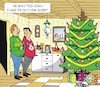 Cartoon: The Christmastree (small) by JotKa tagged christmas,xmas,holiday,presents,christmaseve,christmasparty,christmastree,xmastree