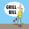 Cartoon: lexatoon Grill Bill (small) by lexatoons tagged lexatoon,grill,bill,kill,tarentino,grillen,bbq,spieß,fleisch,samurai