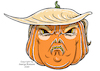 Cartoon: Halloween Mask (small) by Riemann tagged halloween,mask,donald,trump,horrror,republicans,cartoon,george,riemann