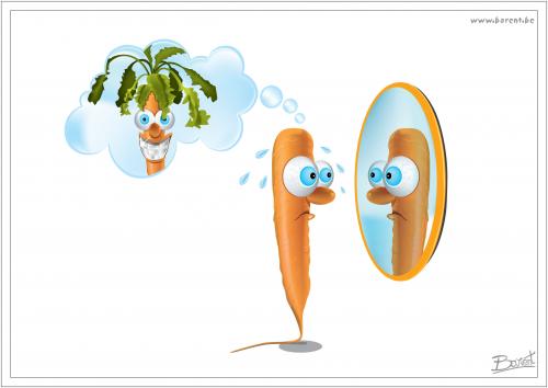 cute cartoon carrot. Cartoon: carrot (medium) by