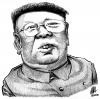 Cartoon: Kim Jong Il Caricature (small) by halltoons tagged kim,jong,il,korea,korean,communism