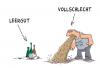 Cartoon: Leergut (small) by luftzone tagged leergut,kotzen,brechen,flaschen,leer,voll,schlecht