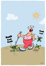 Cartoon: Nording Walking (small) by luftzone tagged nordic,walking,frösche,frog,frogs,sport,fitness,freizeit