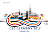 Cartoon: G20 Gipfel in Hamburg (small) by Ago tagged g20,gipfel,hamburg,deutschland,2017,ausnahmezustand,sicherheitsmaßnahmen,sperrung,verbote,großereignis,regierungschefs,staatschefs,20,länder,usa,europa,tigerstaaten,konferent,verhandlungen,großer,aufwand,kaum,ergebnisse,kritk,proteste,einschränkung,demonstrationen,politik,logo,schlinge,knoten,karikatur,cartoon,illustration,tale,agostino,natale