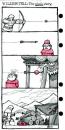 Cartoon: Will Tell (small) by freekhand tagged william tell bow arrow 