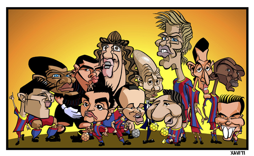barcelona 2011 team. dresses Free FC Barcelona Team