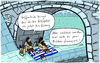Cartoon: Brückenfinanzierung (small) by kittihawk tagged kittihawk,2015,brücken,finanzierung,griechenland,deutschland,eu,europa,eurozone,drittes,hilfspaket,brücke,penner,obdachlose,armut,verschärfung