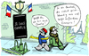 Cartoon: Charlie Hebdo (small) by kittihawk tagged kittihawk 2015 charlie hebdo schöne scheiße frankreich massaker satire zeitung