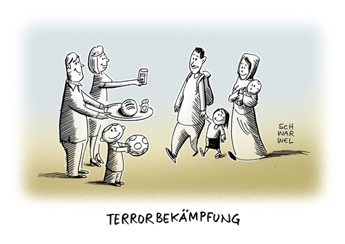 Cartoon: Brüssel Kampf gegen den Terror (medium) by Schwarwel tagged brüssel,kampf,gegen,den,terror,anschlag,anschläge,terrorbekämpfung,gewalt,angst,hass,waffen,willkommenskultur,karikatur,schwarwel,geflüchtete,flüchtlinge,flüchtlingspolitik,brüssel,kampf,gegen,den,terror,anschlag,anschläge,terrorbekämpfung,gewalt,angst,hass,waffen,willkommenskultur,karikatur,schwarwel,geflüchtete,flüchtlinge,flüchtlingspolitik