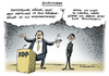 Cartoon: Antrittsrede FDP Rösler (small) by Schwarwel tagged fdp,neu,generalsekretär,chef,rösler,interview,wegmoderierer,kämpfer,partei,wähler,wahl,volk,liberal,döring,karikatur,schwarwel