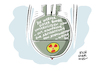 Cartoon: Kampagne Kampf Atomwaffen (small) by Schwarwel tagged friedensnobelpreis,kampagne,kampf,atomwaffen,atomwaffe,ican,atomar,atomkrieg,krieg,terror,zerstörung,nuklearwaffen,nuklearkrieg,nuklearangriff,atomwaffenverbot,karikatur,schwarwel,hiroshima,atombombenabwurf,atombombe