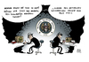 Cartoon: NSA Abhörskandal Merkel (small) by Schwarwel tagged nsa,abhörskandal,usa,deutschland,merkel,steinbrück,karikatur,schwarwel,obama