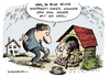 Cartoon: Rente steigt wider erwarten an (small) by Schwarwel tagged rente,anstieg,senioren,oma,opa,geld,lohn,regierung,politik,deutschland,karikatur,schwarwel