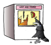 Cartoon: Lost and found (small) by Alexei Talimonov tagged lost found