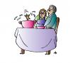 Cartoon: Soup (small) by Alexei Talimonov tagged soup chicken