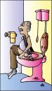 Cartoon: Toilet (small) by Alexei Talimonov tagged toilet