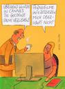 Cartoon: sexuelle belästigung (small) by Peter Thulke tagged goldene,palme,cannes,sexuelle,belästigung