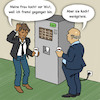 Cartoon: Meine Frau kocht vor Wut (small) by Michael Verhülsdonk tagged kaffeeautomat,kollegen,büro,arbeit,kaffee,fremdgehen,kochen,mann,und,frau,ehe