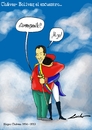 Cartoon: Hugo Chavez (small) by lucholuna tagged hugo,chavez,muerte